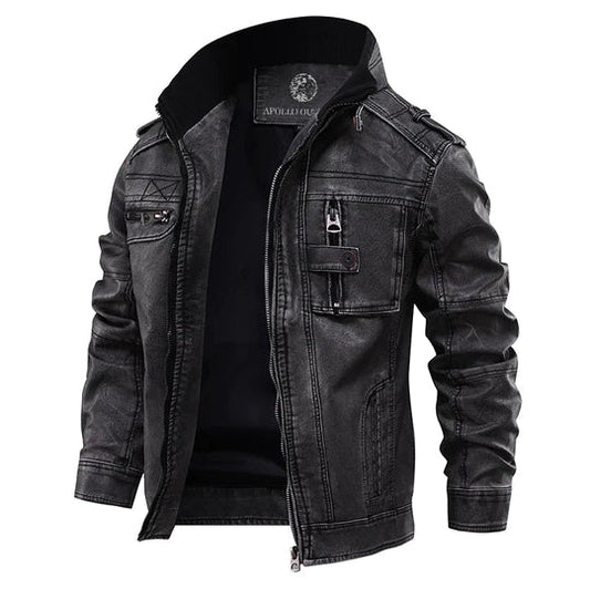 Franky - Traditionelle Männer Lederjacke