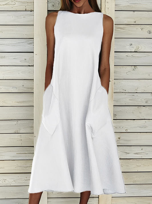 Amihan - Einfaches Baumwollkleid für jeden Anlass