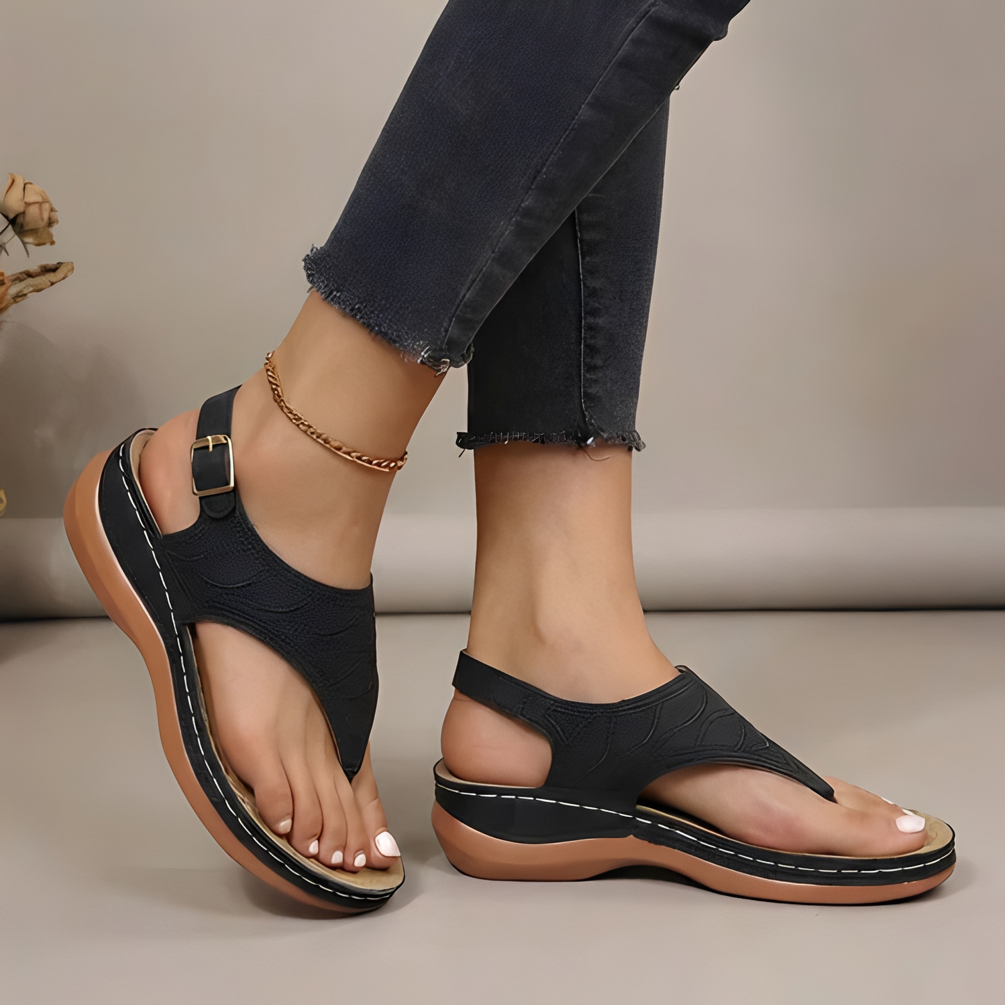 Shynah - Komfortable Sommersandale für Damen