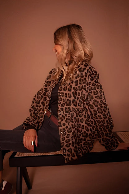 Lea – Bomber mit Leopardenmuster