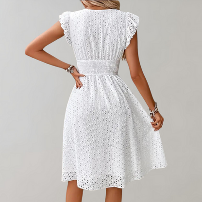 Astoria - Sommerliches Spitzenkleid mit Hohlschnitt für Damen