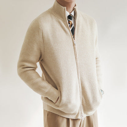 Theo – Bequeme Männer-Strickjacke
