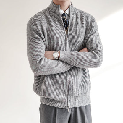 Theo – Bequeme Männer-Strickjacke