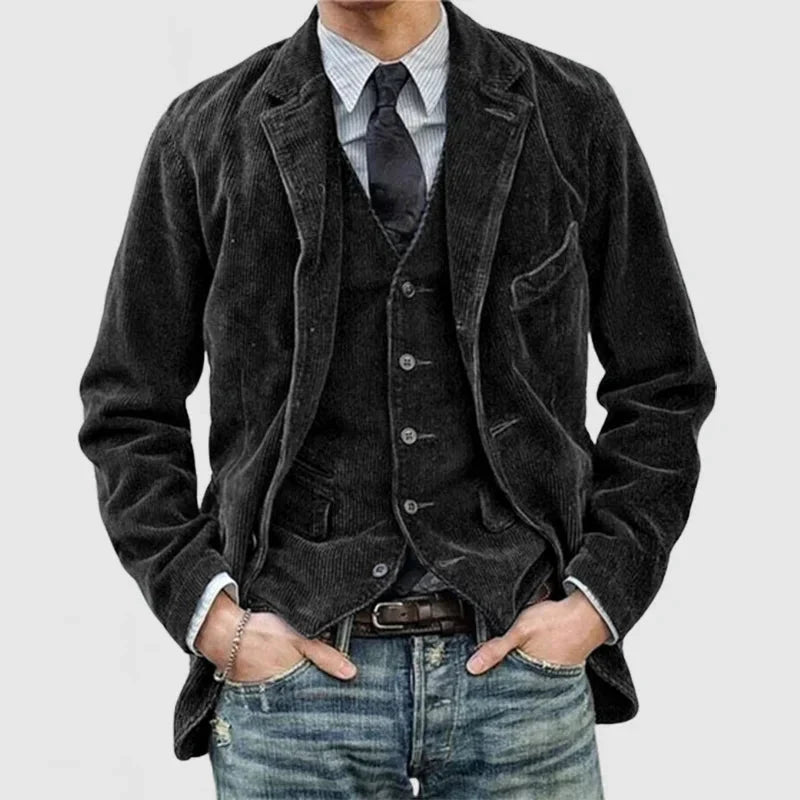 Maximo – Blazer élégant au design rétro