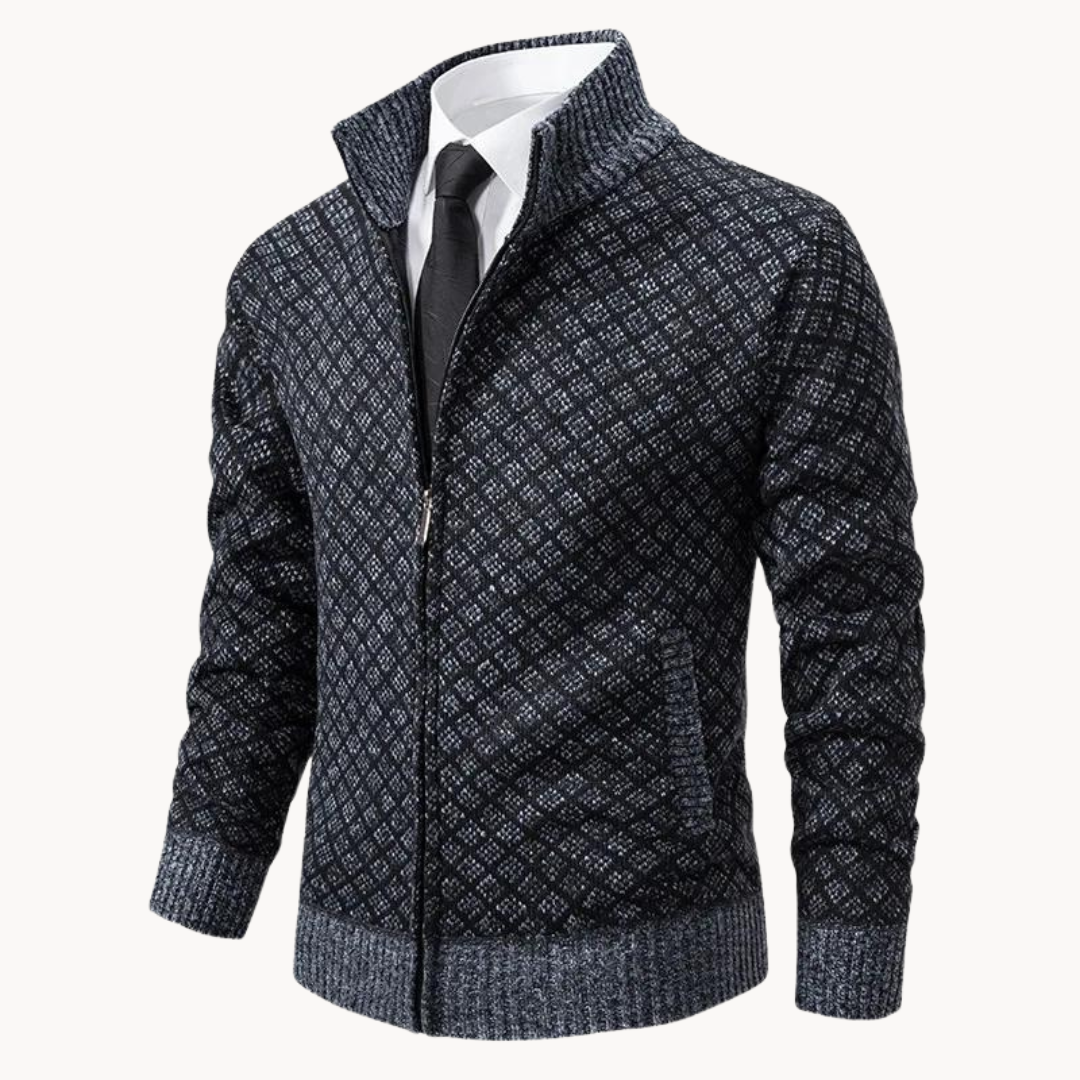 Julien – Rollkragen Jacquard Pullover