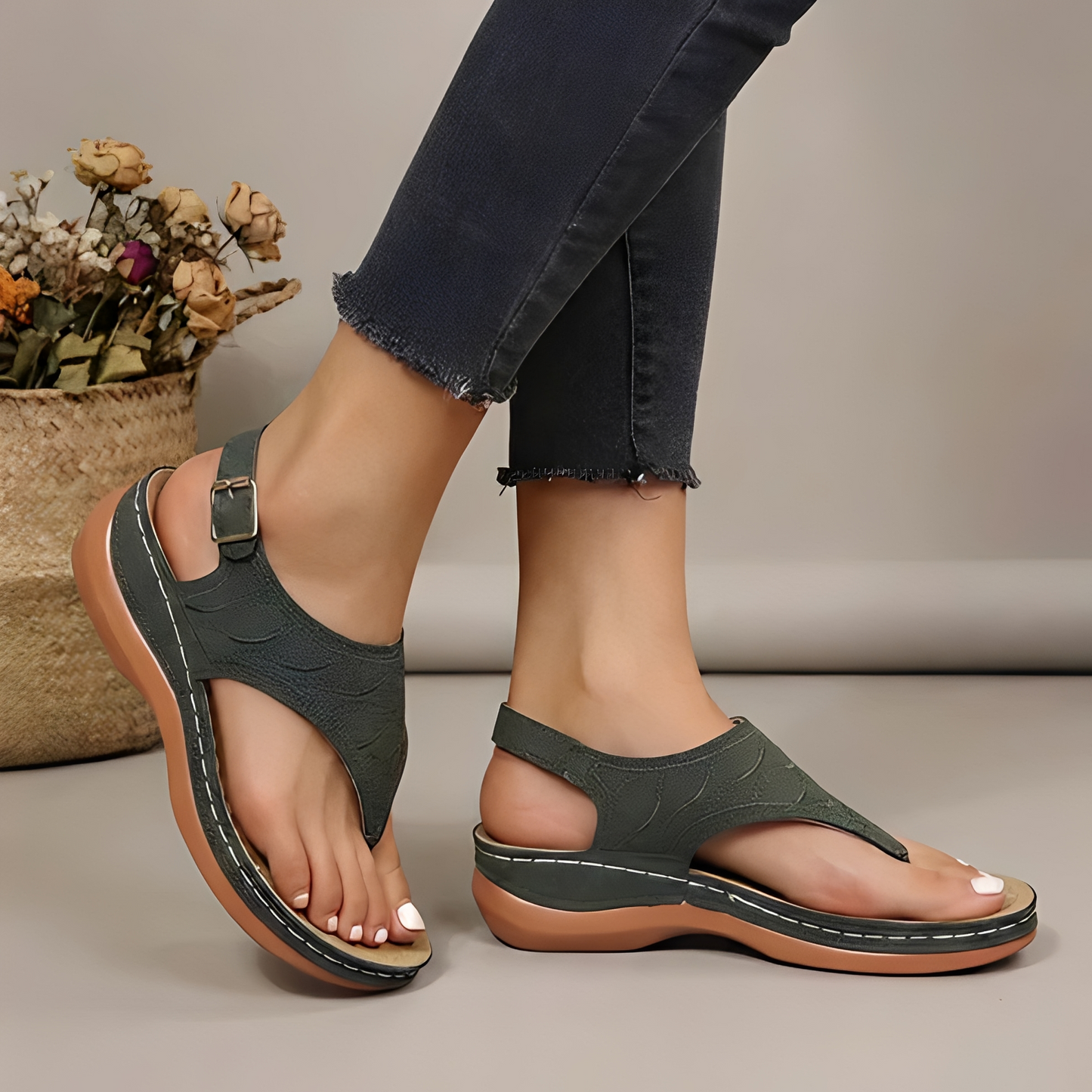 Shynah - Komfortable Sommersandale für Damen