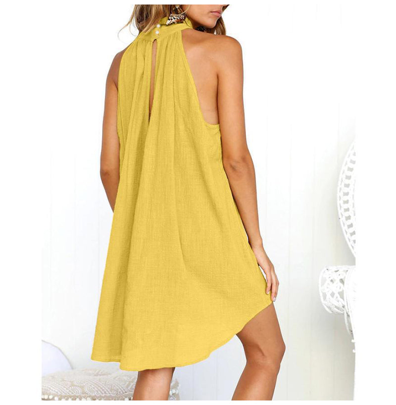 Mila - Stilvolles, mittellanges Sommerkleid