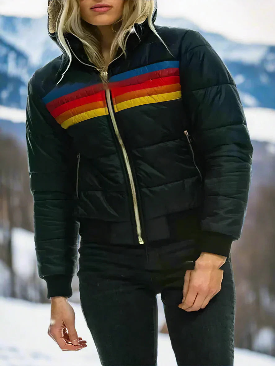 Hesterr – damski zimowy płaszcz z pluszu