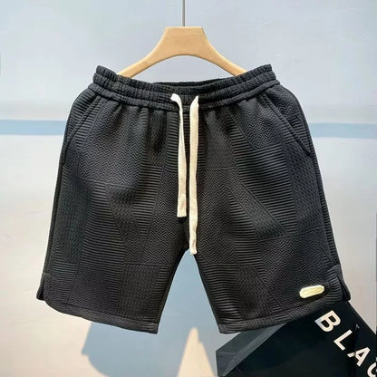 Carl – Herren Shorts mit Fischgrätenmuster