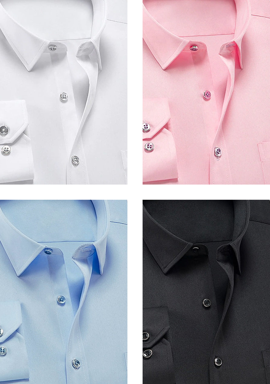 Levi - Bequemes, knitterfreies Stretch-Hemd