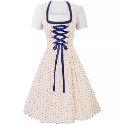 Haven - Damen Schickes Blaues Dirndl für das Oktoberfest