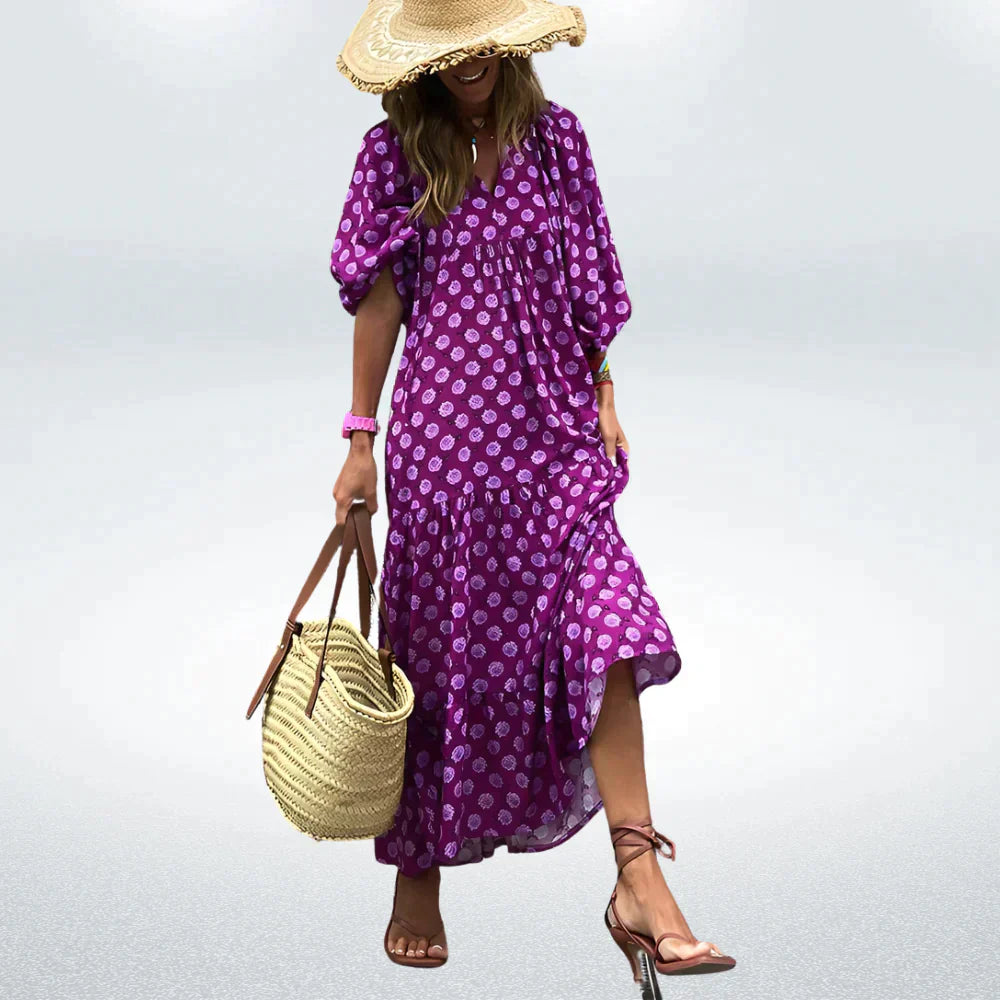 Sophia - Stilvolles und gemütliches Damenfreizeitkleid