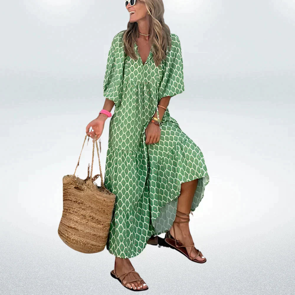 Sophia - Stilvolles und gemütliches Damenfreizeitkleid