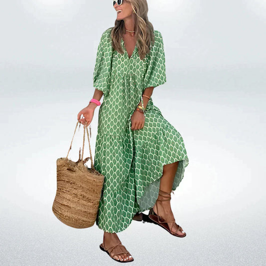 Sophia - Stilvolles und gemütliches Damenfreizeitkleid