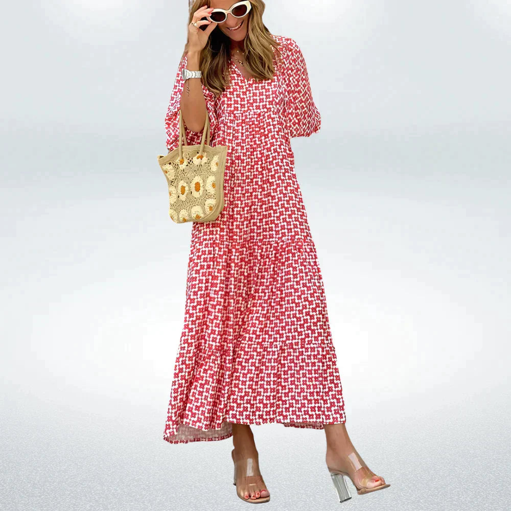 Sophia - Stilvolles und gemütliches Damenfreizeitkleid