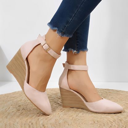 Cristina - Damen-Spitzsandale: Elegant und stilvoll