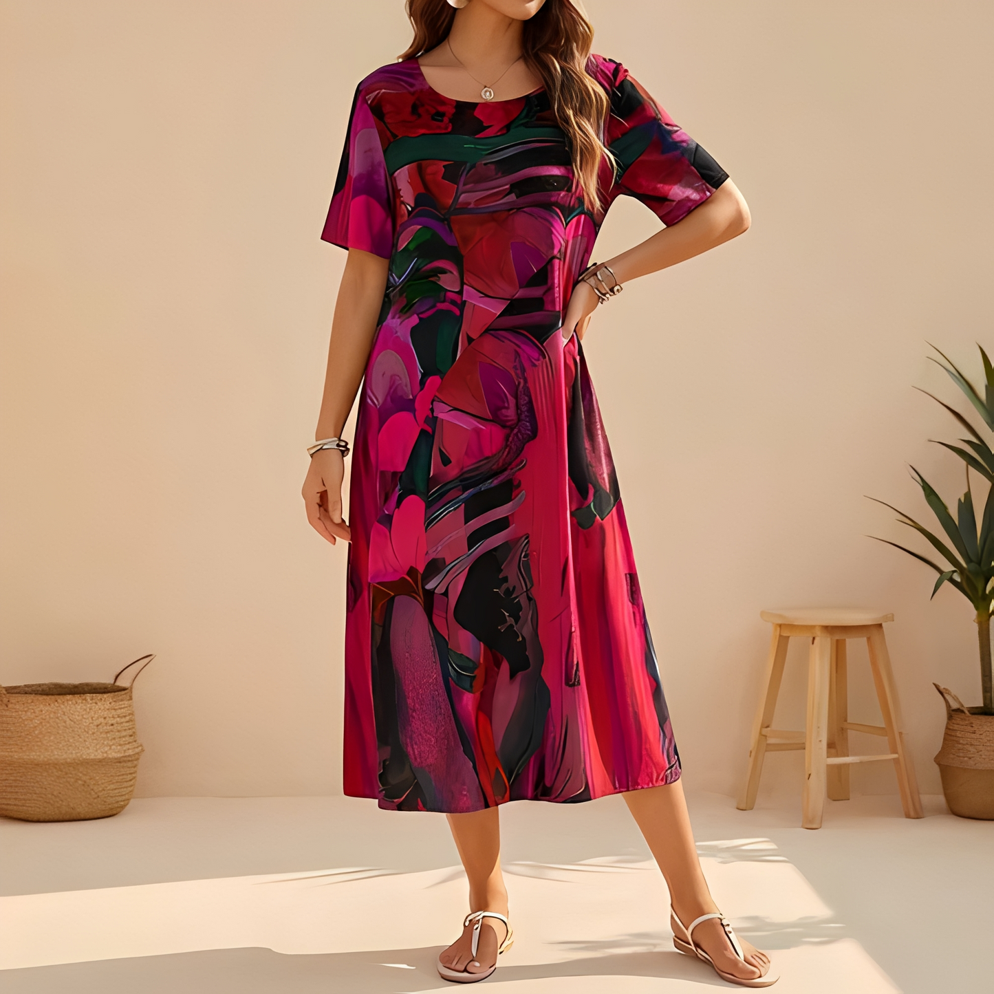 Aleah - Stilvolles und elegantes Sommerkleid für Damen