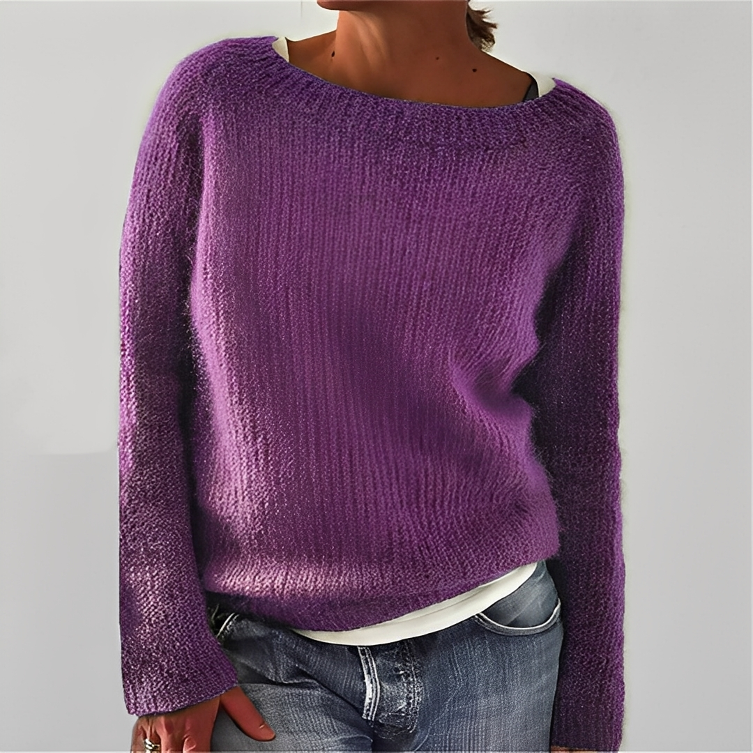 Murielle - Lässiger Damen-Strickpullover