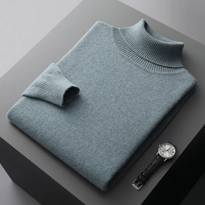 Adam - Traditioneller Merino-Rollkragenpullover
