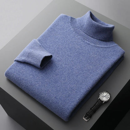 Adam - Traditioneller Merino-Rollkragenpullover