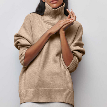 Berenice – Pullover with high collar