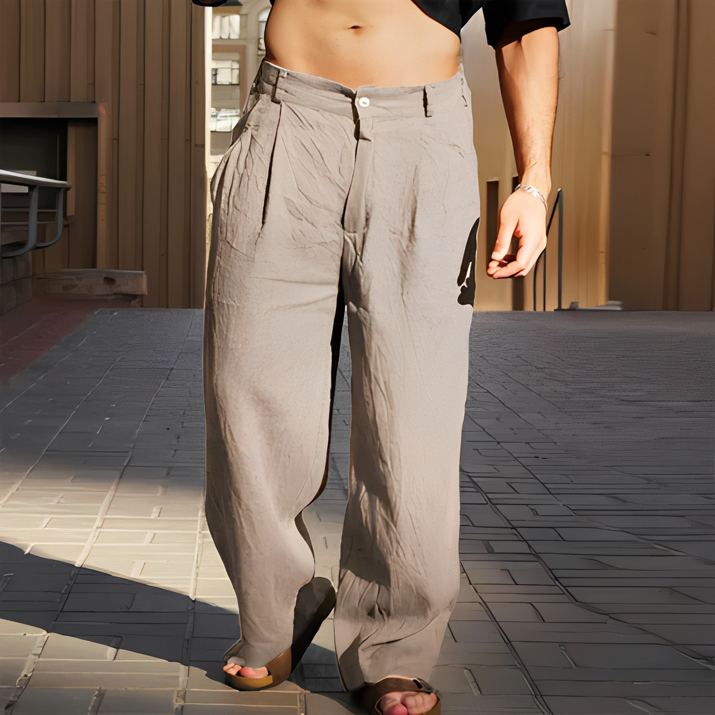 Brenz - Legere Sommerhose für Männer