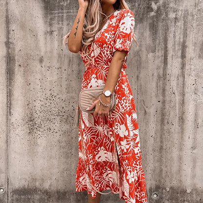 Cailyn - Schickes Sommerkleid mit Blumenmuster für Damen
