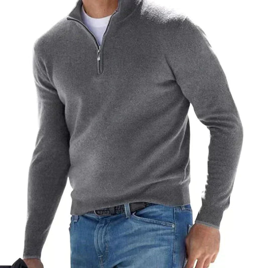 Agustín - Schicker Reißverschluss-Pullover für Herren