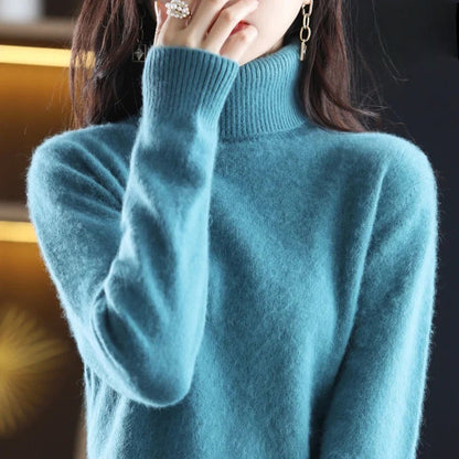 Letizia – Stylish Sweater with High Collar