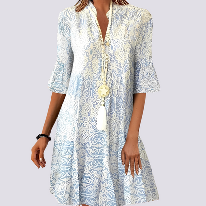 Darce - Leichtes Kleid mit V-Ausschnitt für Damen