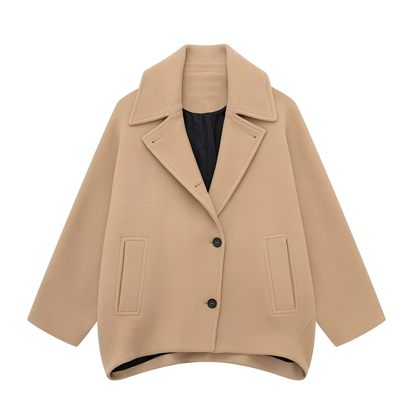 Rosalee - Trendy short wool coat for women