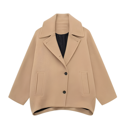 Rosalee - Trendy short wool coat for women