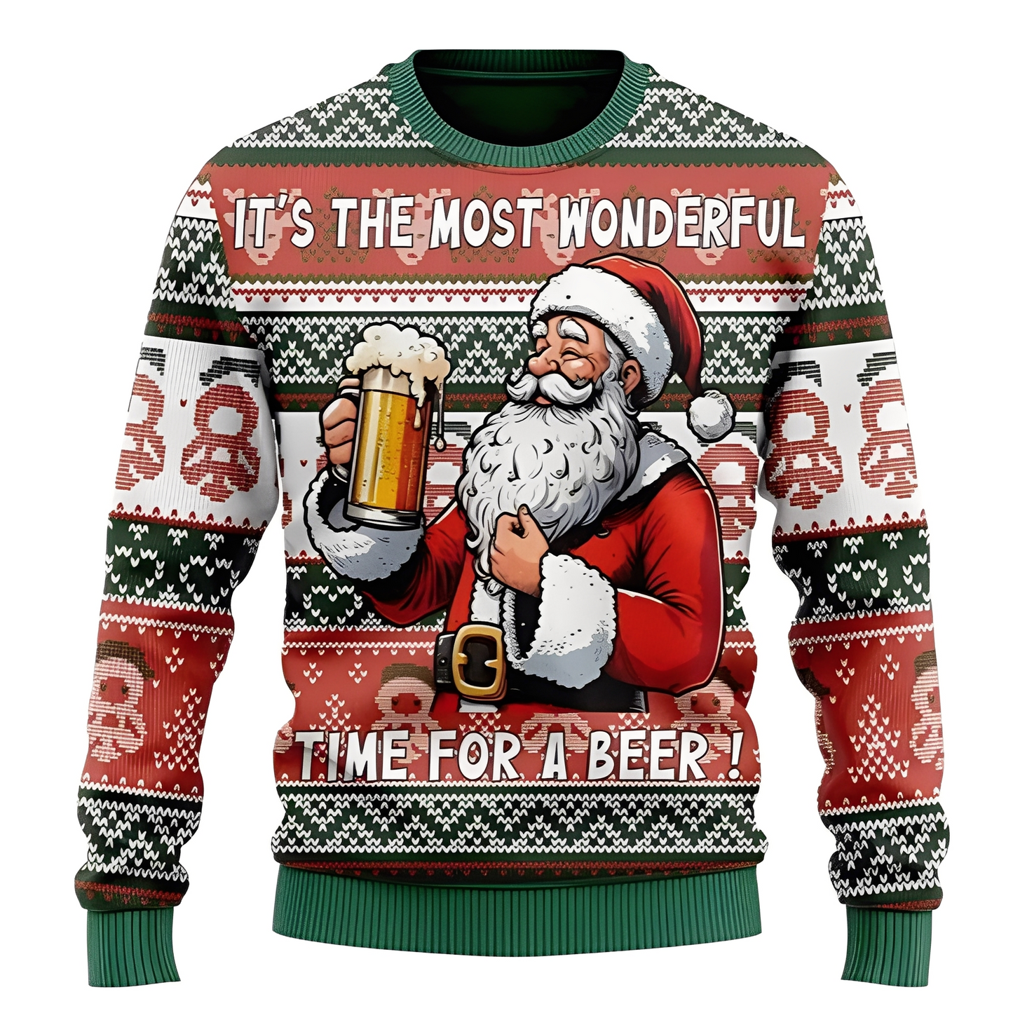 Foster - unisexowy sweter na świąteczne Boże Narodzenie