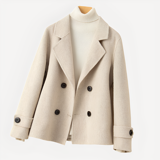 Sofia - élégante veste courte en cachemire pour femme