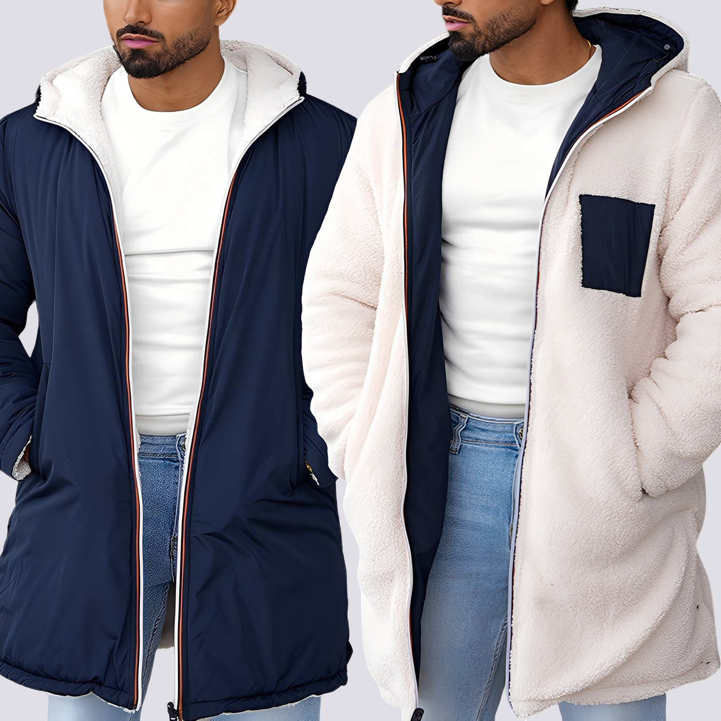 Hubert - nowoczesna, wszechstronna kurtka męska z kapturem