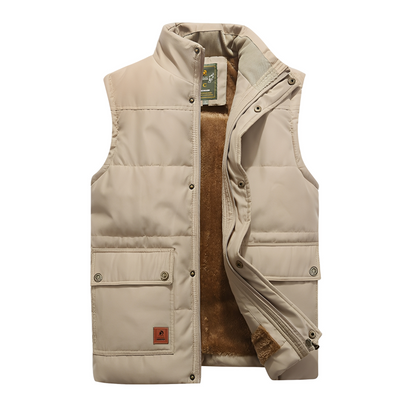 Marvin - moderna, multifuncional, cálida chaleco para hombre