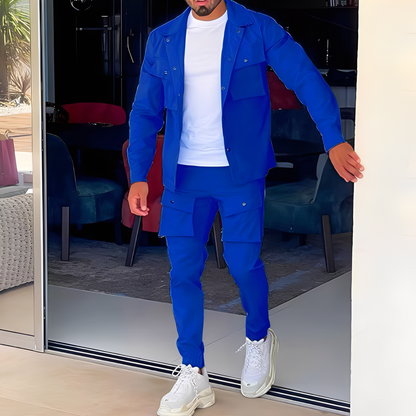 Neville - Stylowy zestaw cargo dla mężczyzn