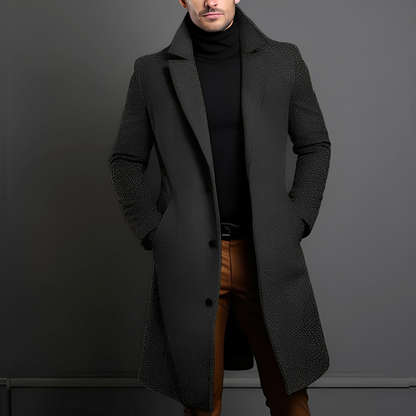 Zackary - Manteau en laine confortable pour homme de taille moyenne