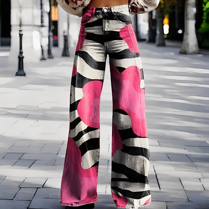 Briley - Elegant, fashionable women's wide-leg pants