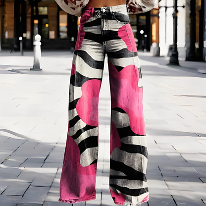 Briley - Elegant, fashionable women's wide-leg pants