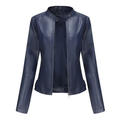 Martha - Schicke, figurbetonte Damenlederjacke
