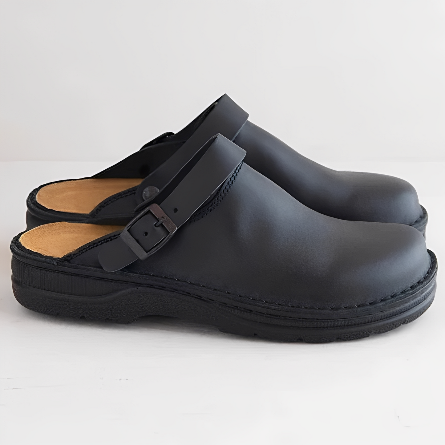 Eldon - Chaussures en cuir confortables pour hommes