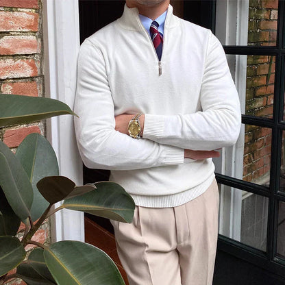 Hugo - sweter z suwakiem