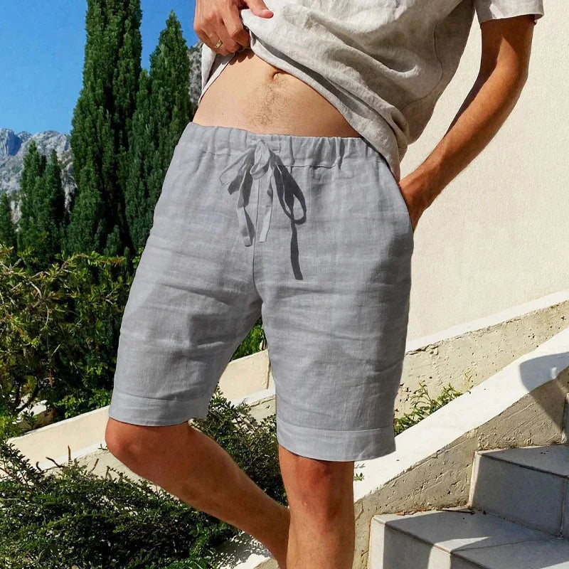 Earl - Leichte Sommerhose aus Leinen für Männer