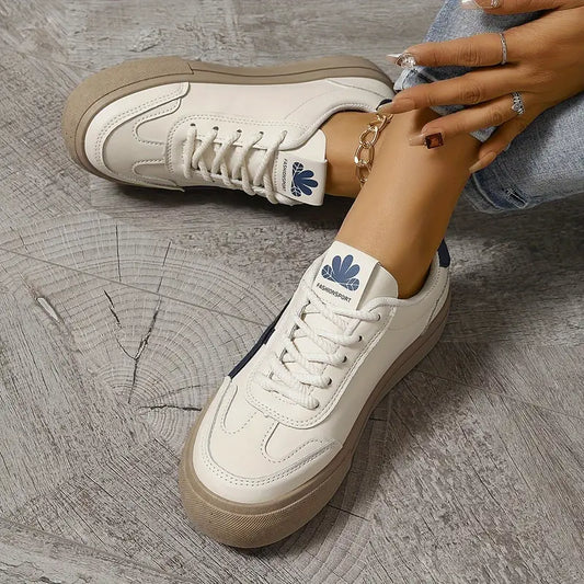 Naomi - Damen Plateau-Sneaker im Vintage-Stil