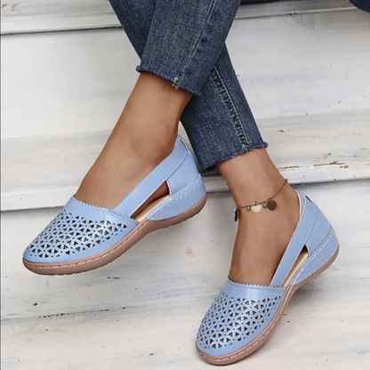 Kianna - Bequeme Damenschuhe mit Aussparungen