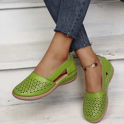 Kianna - Bequeme Damenschuhe mit Aussparungen