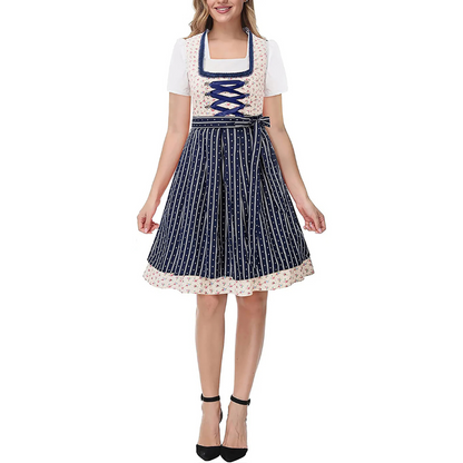 Haven - Damen Schickes Blaues Dirndl für das Oktoberfest