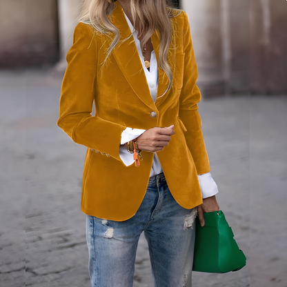 Lyliane - Klassische, lässige Damen-Knopfjacke