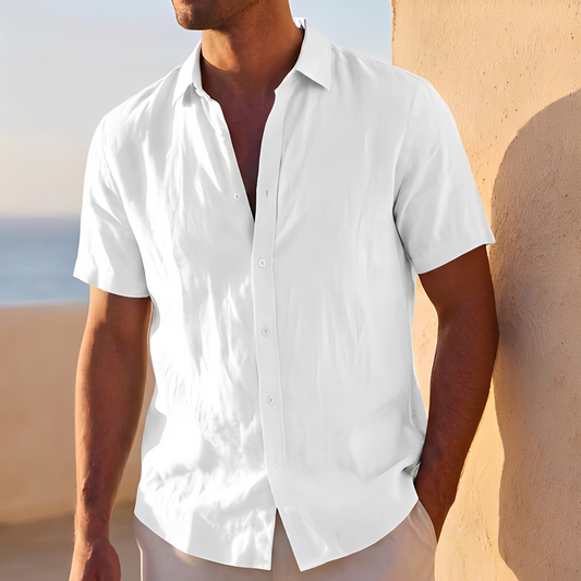 Jassen - Herrenhemd mit Knopfleiste und legerer Passform